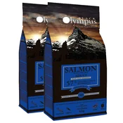 Black Olympus Adult Medium Salmon & Brown Rice 2 x 12 kg