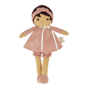 Bábika pre bábätká Amandine Doll Tendresse Kaloo 32 cm v ružových šatách z jemného textilu od 0 mes K200005