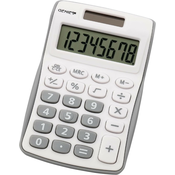 Kalkulator genie 8-mestni žepni 120 b siv GENIE