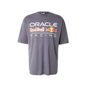 NEW ERA Majica RBULLF1 rumena / bazaltno siva / oranžna / bela