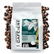 Kava v zrnu CAFEIERE Arabica Etiopija Sidamo Gr.2, 1kg