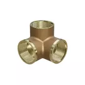 Mexen BRASS medenina trojnik 3D 1/2 GW x 1/2 GW x 1/2 GW - W97425-121212
