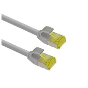 helos Patchkabel Cat.6a TPE Ultraslim GHMT AWG 28/7 grau 0,5m