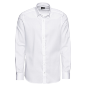 OLYMP Poslovna srajca Level 5 Uni Twill, bela
