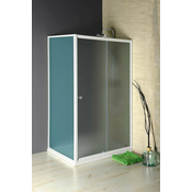Drsna vrata AMADEO, 1100 mm, steklo BRICK - 5.00 - 24 - Vrata za nišo - Aqualine - AQUALINE RECTANGULAR SCREEN - 110.00 - Premična - 110 cm - 1850.00