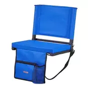 VEVOR Stadionski sedež 325x43x385 cm modra
