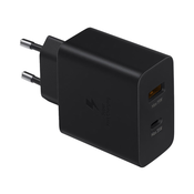 Punjac Fast Charging Adapter Duo za Samsung PD 35W sa Type-C kablom crni