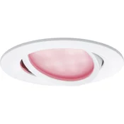 Paulmann LED vgradna svetilka 3-delni komplet 6 W RGBW Paulmann Coin RGBW 93940 bele barve (mat)