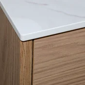 shumee Kopalniški pult iz HPL za omarico 60 cm 60,5 x 35,5 cm Calacatta (K551SU)