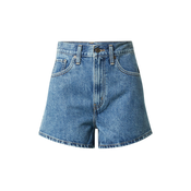 LEVIS ® Traperice High Waisted Mom Short  plavi traper