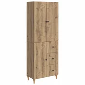 vidaXL Set omar 2 pcs 66 x 34,5 x 90 cm Inženirski les