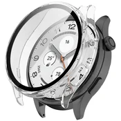 GS Ovitek 2 v 1 + kaljeno steklo za Xiaomi Watch 5, prozoren