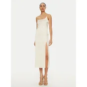 JACQUEMUS Cocktail obleka 24E241DR100 Écru Regular Fit