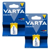 shumee VARTA ENERGY PP3 9V alkalna baterija, radio, ura, kocka x2