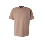 Nike Sportswear Majica PREM ESS svetlo rjava / magenta