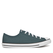 Modne superge Converse Chuck Taylor All Star Dainty A12566C Zelena