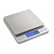 Malatec Digitalna prenosna LCD žepna tehtnica 2000-0,1g osvetljena