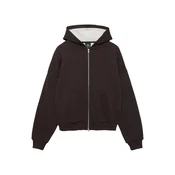 Pull&Bear Jopa na zadrgo rjava/oranžna/rdeča/bela