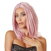 Cottelli Pink Bob Wig – Roze paž perika