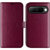 Infostyle OCASE preklopni ovitek z RFID zaščito za Google Pixel 10/10 Pro – bordo