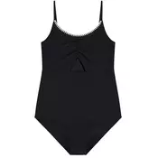Abercrombie & Fitch Enodelne kopalke črna/bela