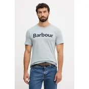 Bombažna kratka majica Barbour ESSENTIALS
