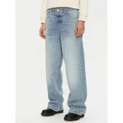 Lee Jeans hlače Carpenter 112355208 Modra Loose Fit