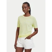 Patrizia Pepe Majica 2M4542/J419-Y841 Rumena Regular Fit