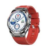 INF Smartwatch z rdečim paščkom, 1.47 466x466 AMOLED in ECG, (5000263712)