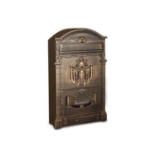 Poštansko sanduce Orhideja 41x26x9 antik-bronza Technomax