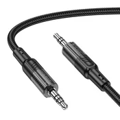 Hoco AUX kabel z 3,5-mm priključkom na 3,5-mm priključek Hoco, 1,2 m, UPA27, črn
