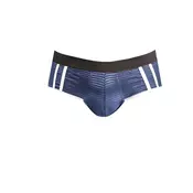 Muške sexy bikini gace Naval Jock, Teget-bele