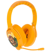 Wireless headphones for kids Buddyphones Cosmos Plus ANC, Yellow (4897111740194)