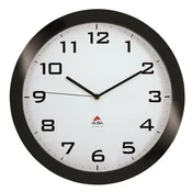 Zidni sat, 38 cm, ALBA Horissimo, crni HORISSIMO N