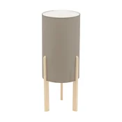 Eglo 97893 - Stona lampa CAMPODINO 1xE27/60W/230V visina 400mm taupe