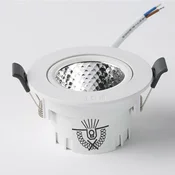 FSL Ugradna lampa LED, 3 W, 4000 K, Bela