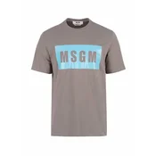 Msgm Muška majica 3140MM520217598-92, Siva