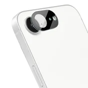 Full body zaščitno steklo za zadnjo kamero za iPhone 16e/17e - črno