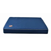 Lauren Design Ortopedska vzmetnica Hector temno modra žametna karo S - 55 x 45 x 8 cm