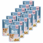 Brit Premium Chicken Fillets Kitten 12x85 g