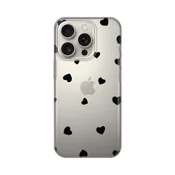 Torbica Silikonska Print Skin za iPhone 16 Pro 6.3 Hearts