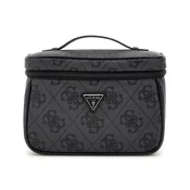 GUESS Neseser BERTA TOILETRY TRAIN CASE  bazalt siva / crna