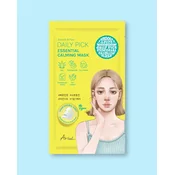 Ariul Pomirjujoča dnevna maska za obraz Smooth & Pure Daily Pick Essential Calming Mask - 20 ml/1 kos