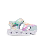 Sandali Skechers Heart Lights Sandals-Cutie Clouds 302977N/TQMT Turkizna