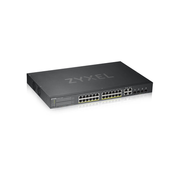 Zyxel GS1920-24HPV2 Upravljano Gigabit Ethernet (10/100/1000) Podrška za napajanje putem Etherneta (PoE) Crno