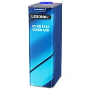 Prozorni avtolak 5L 2K HS FAST CLEAR 420 Lesonal - 1 L