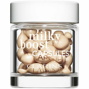 Clarins Milky Boost Capsules posvetlitvena podlaga kapsule odtenek 01 30x0,2 ml