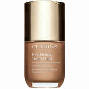 Clarins Everlasting Youth Fluid posvetlitvena podlaga SPF 15 odtenek 112.3 Sandalwood 30 ml