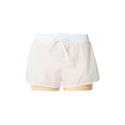 Kratke hlače za trening Roxy Heart Into It boja: bijela, bez uzorka, visoki struk, ERJNS03502