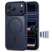 Tech-protect MagPeak MagSafe CC ovitek za iPhone 17 Pro Max, mat moder